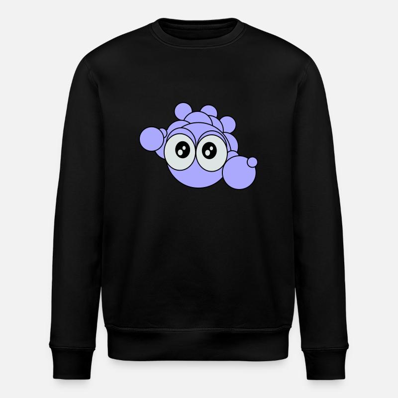 Bubbles - Stanley/Stella ROLLER Unisex Organic Sweatshirt - black