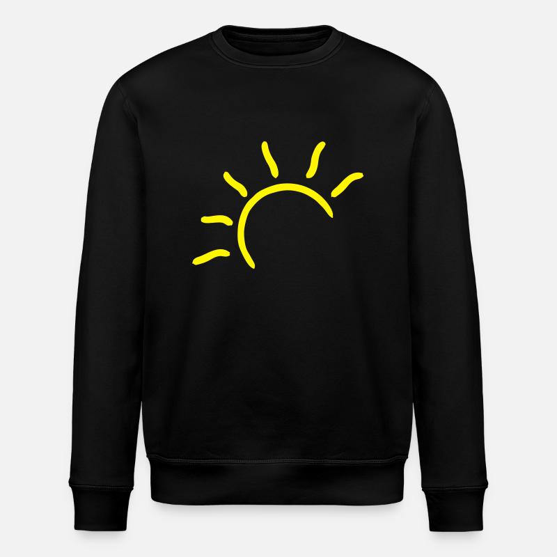 Pflegedienst-Sonne - Stanley/Stella Unisex Bio-Sweatshirt ROLLER - Schwarz