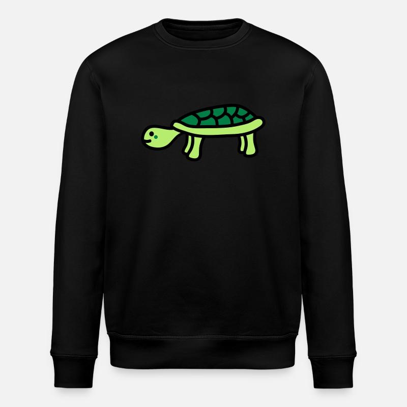 turtle - Stanley/Stella Unisex Bio-Sweatshirt ROLLER - Schwarz