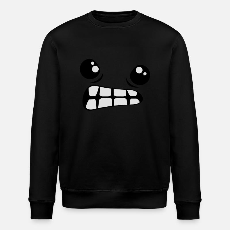 Evil Look Comic - Stanley/Stella Unisex Bio-Sweatshirt ROLLER - Schwarz