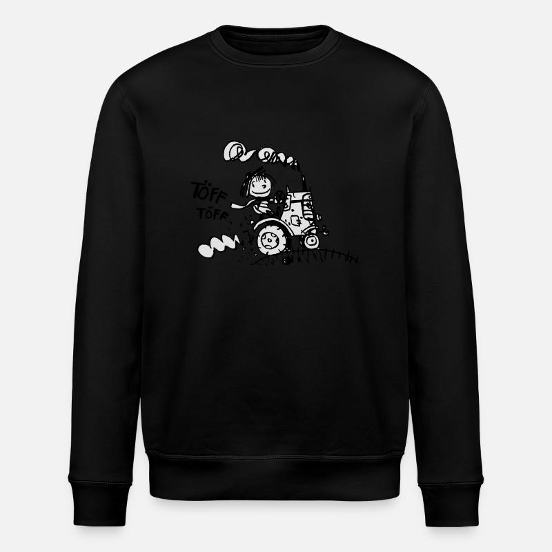 Trecker - Stanley/Stella Unisex Bio-Sweatshirt ROLLER - Schwarz