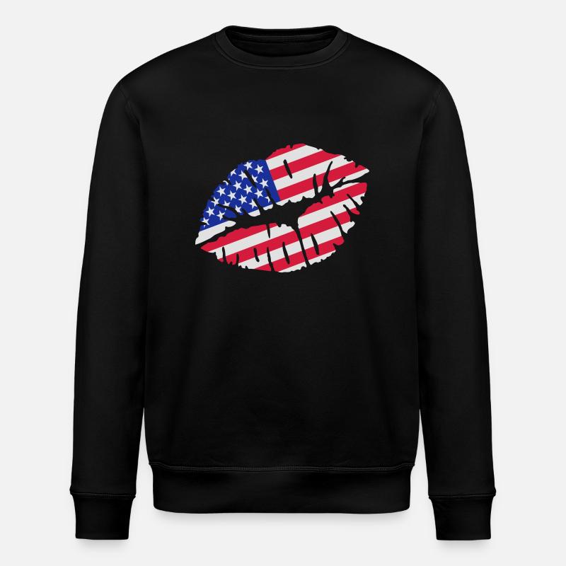 USA - Stanley/Stella Unisex Bio-Sweatshirt ROLLER - Schwarz