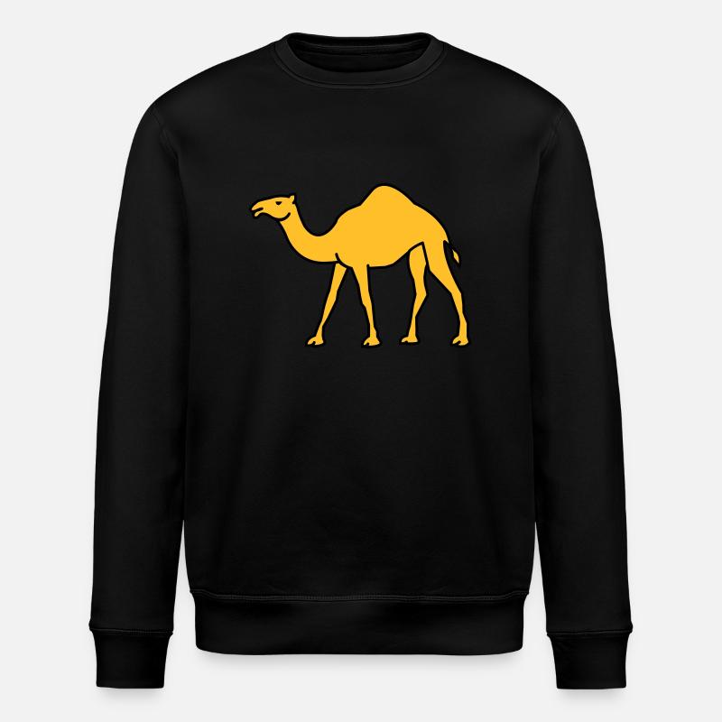 kamel_02 - Stanley/Stella Unisex Bio-Sweatshirt ROLLER - Schwarz