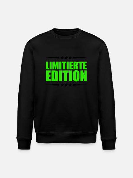 limited edition - Stanley/Stella ROLLER Unisex Organic Sweatshirt - black