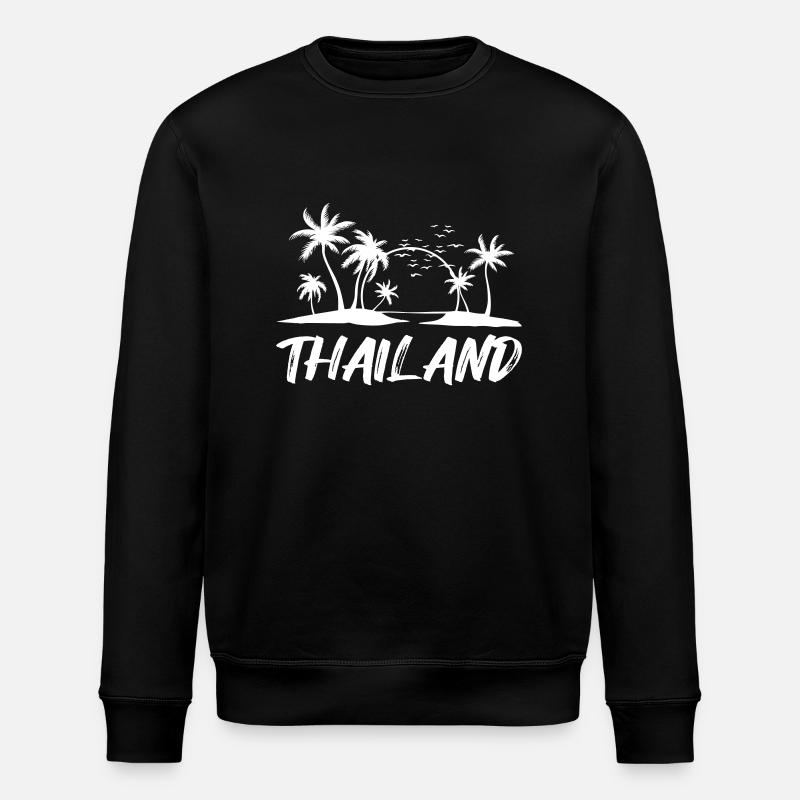 Thaïlande - Sweat bio ROLLER Stanley/Stella Unisexe - noir