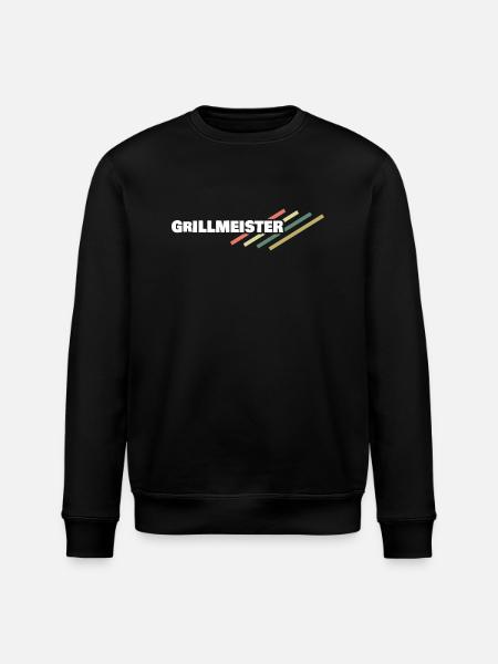 Grillmeister's workplace - Stanley/Stella ROLLER Unisex Organic Sweatshirt - black