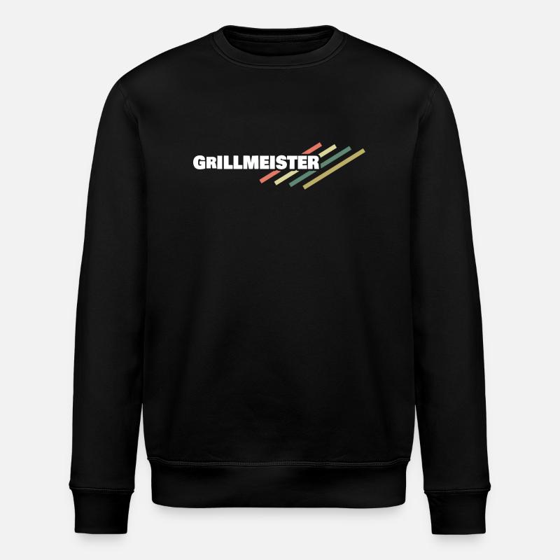 Grillmeister's workplace - Stanley/Stella ROLLER Unisex Organic Sweatshirt - black