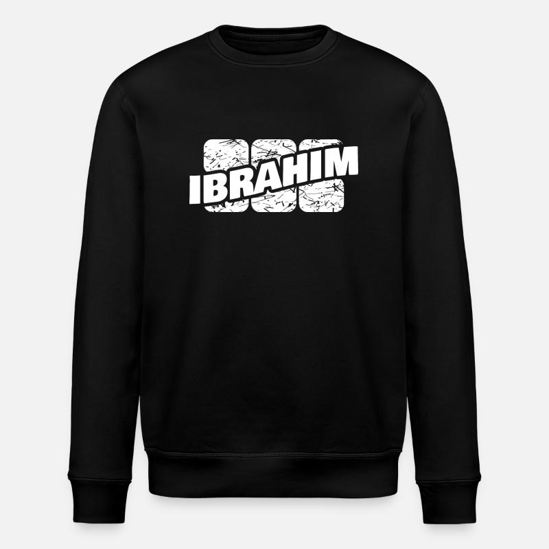 Ibrahim Ibrahim - Stanley/Stella ROLLER Unisex Organic Sweatshirt - black