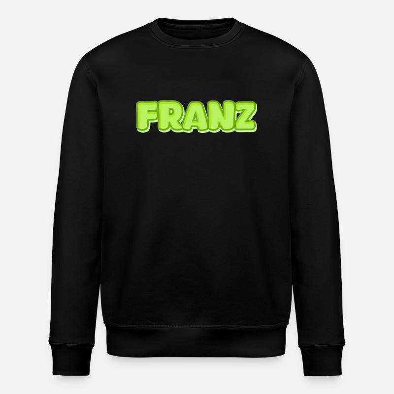 Franz Franz - Stanley/Stella Unisex Bio-Sweatshirt ROLLER - Schwarz