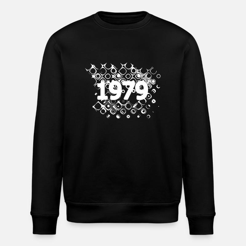 Retro 1979 - Stanley/Stella ROLLER Unisex Organic Sweatshirt - black