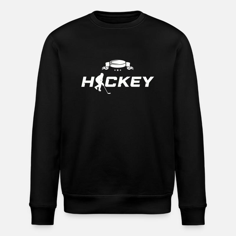 hockey - Stanley/Stella Unisex Bio-Sweatshirt ROLLER - Schwarz