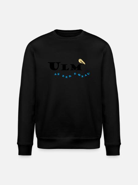 Ulm - Stanley/Stella ROLLER Unisex Organic Sweatshirt - black
