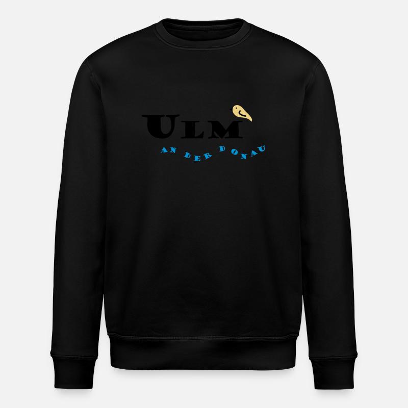 Ulm - Stanley/Stella Unisex Bio-Sweatshirt ROLLER - Schwarz