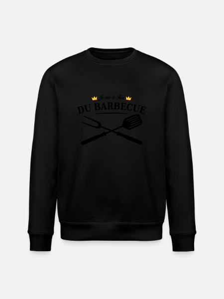 roi du barbecue - Sweat bio ROLLER Stanley/Stella Unisexe - noir