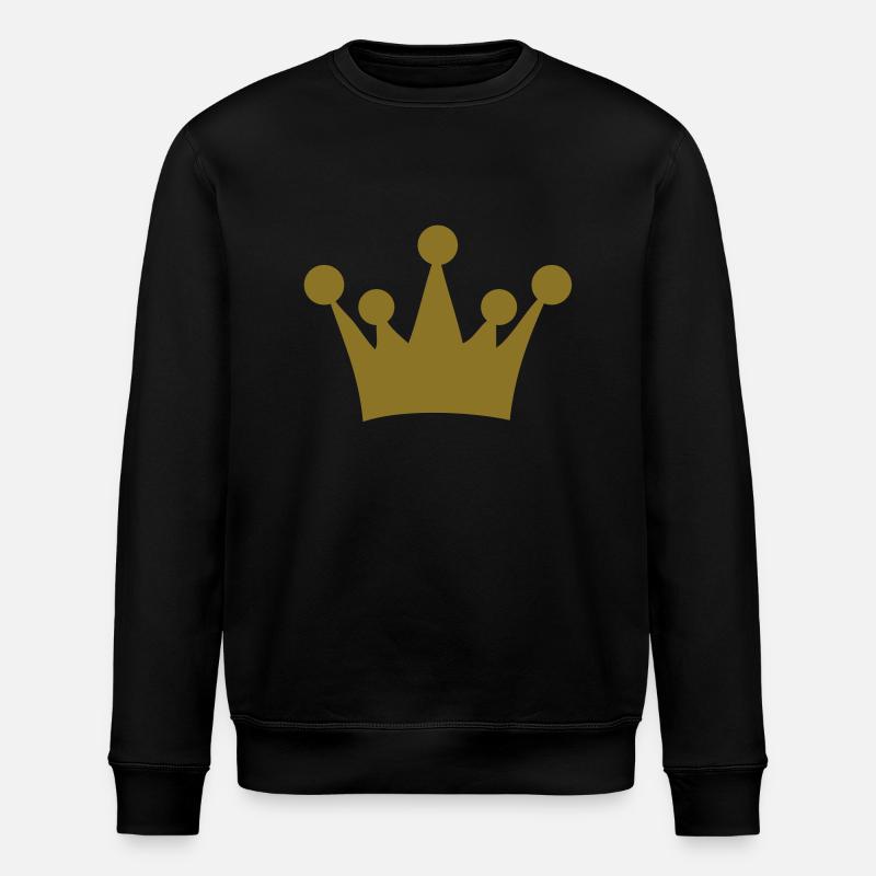 king crown - Sweat bio ROLLER Stanley/Stella Unisexe - noir