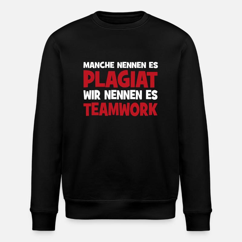Plagiat - Stanley/Stella Unisex Bio-Sweatshirt ROLLER - Schwarz