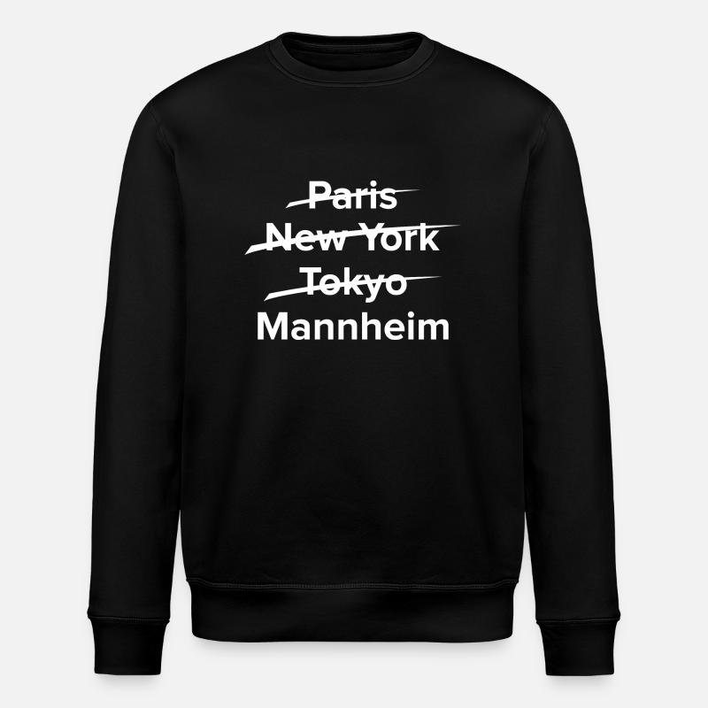 Mannheim Monnem Mannheimat - Sweat bio ROLLER Stanley/Stella Unisexe - noir