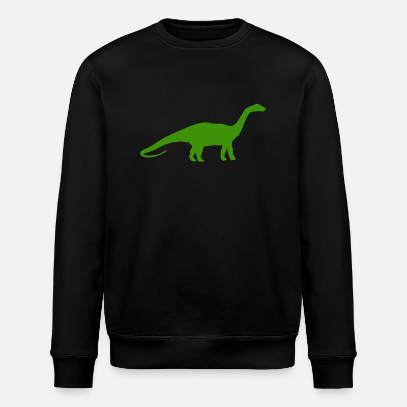dino - Stanley/Stella Unisex Bio-Sweatshirt ROLLER - Schwarz