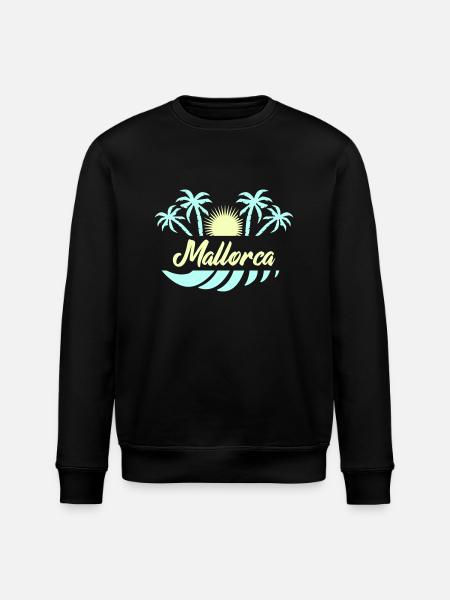 Mallorca 02 - Stanley/Stella ROLLER Unisex Organic Sweatshirt - black