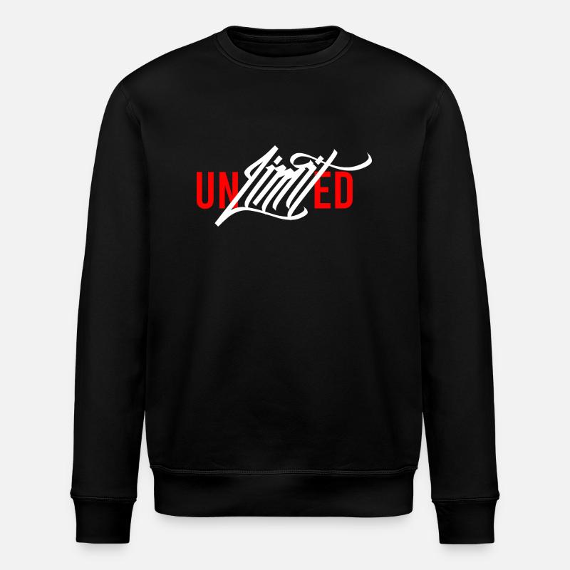 Puissance illimitée - Sweat bio ROLLER Stanley/Stella Unisexe - noir