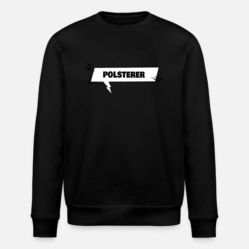 Bildung Polsterer - Stanley/Stella Unisex Bio-Sweatshirt ROLLER - Schwarz