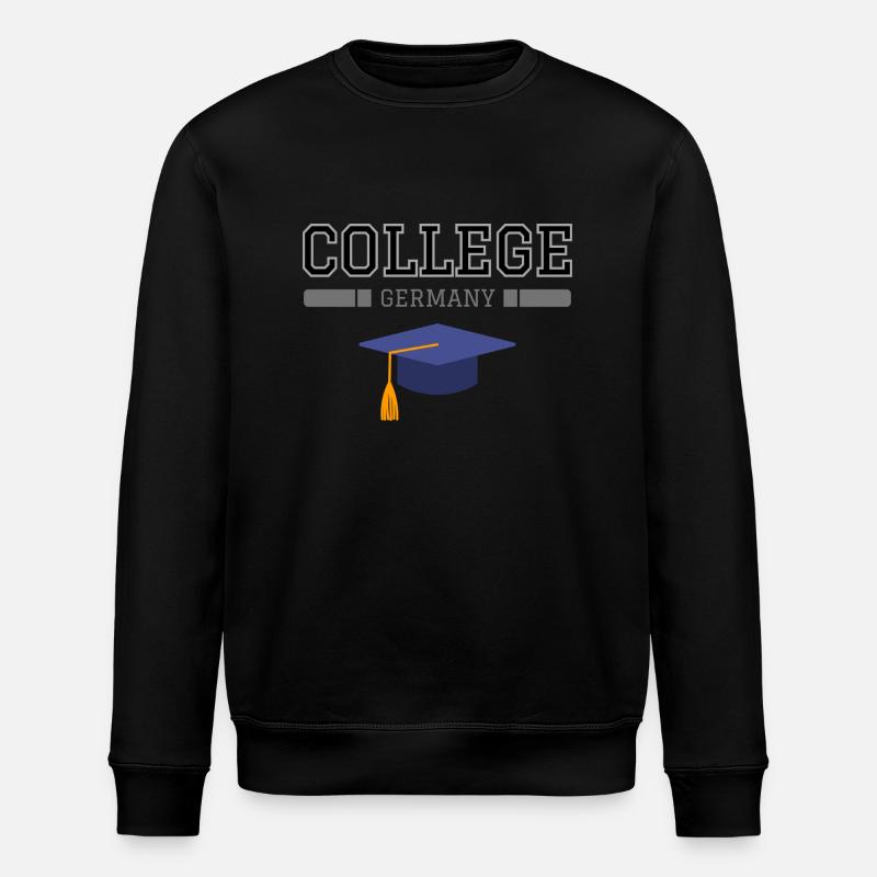 College - Stanley/Stella Unisex Bio-Sweatshirt ROLLER - Schwarz