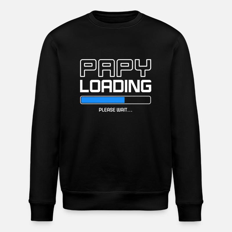 papy-loading - Sweat bio ROLLER Stanley/Stella Unisexe - noir