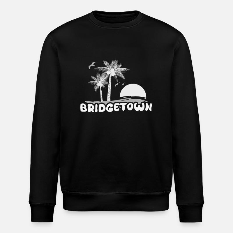 Bridgetown - Sweat bio ROLLER Stanley/Stella Unisexe - noir