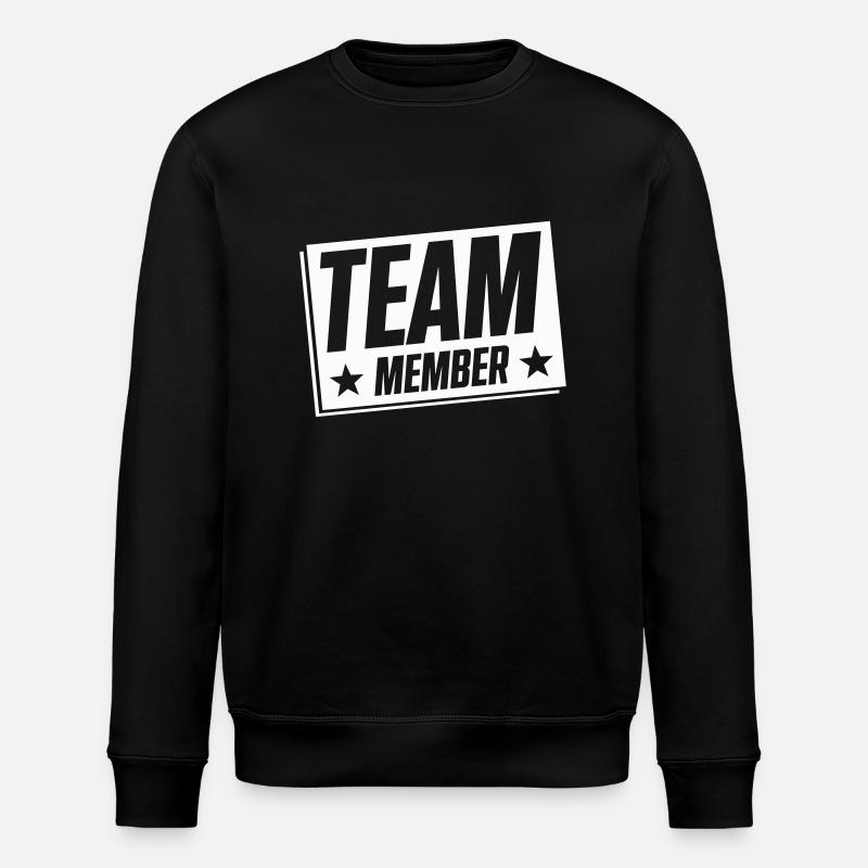 Team Member - Stanley/Stella ROLLER Unisex Organic Sweatshirt - black