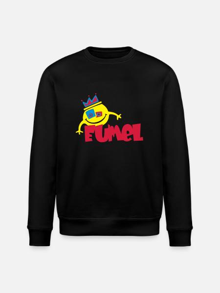 EUMEL - Stanley/Stella Unisex Bio-Sweatshirt ROLLER - Schwarz