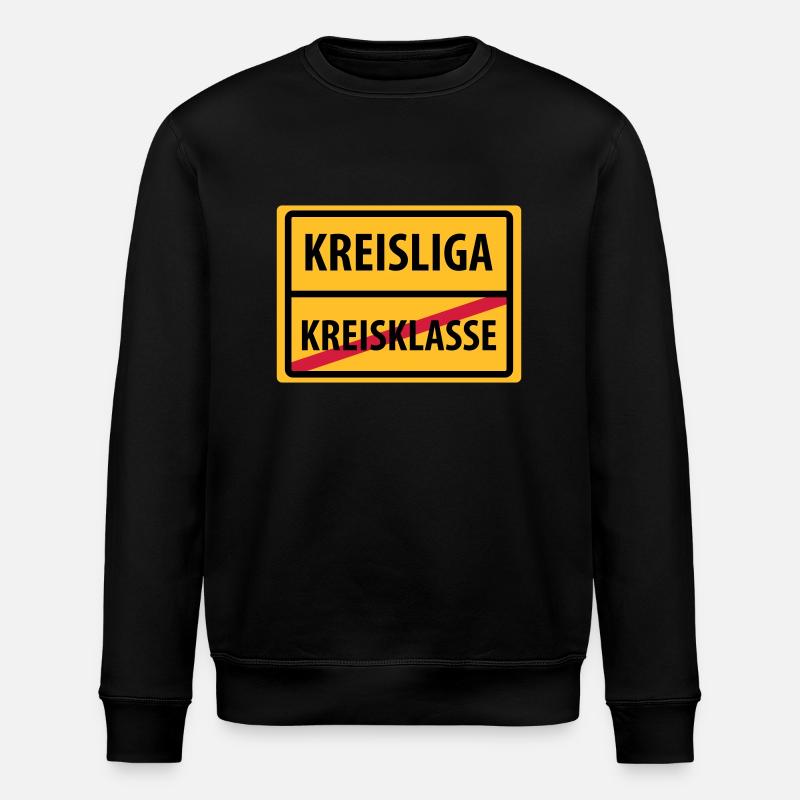 kreisliga climb circle class - Stanley/Stella ROLLER Unisex Organic Sweatshirt - black