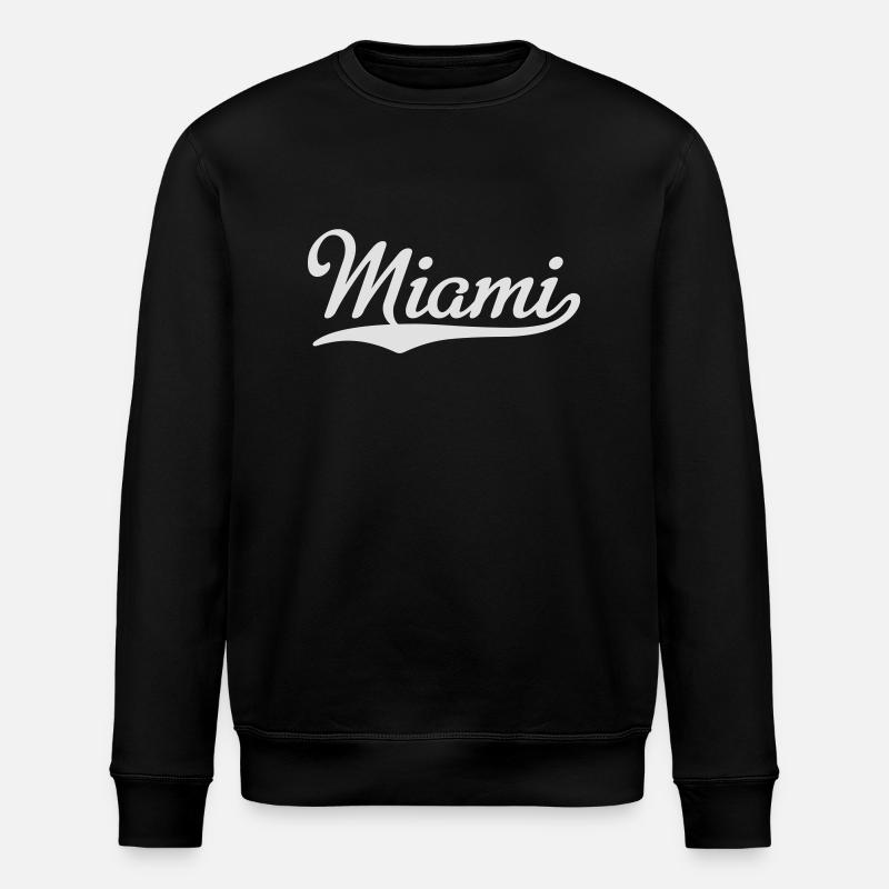 Miami - Stanley/Stella Unisex Bio-Sweatshirt ROLLER - Schwarz