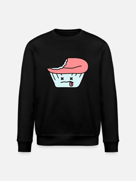 Dead Cupcake - Stanley/Stella Unisex Bio-Sweatshirt ROLLER - Schwarz