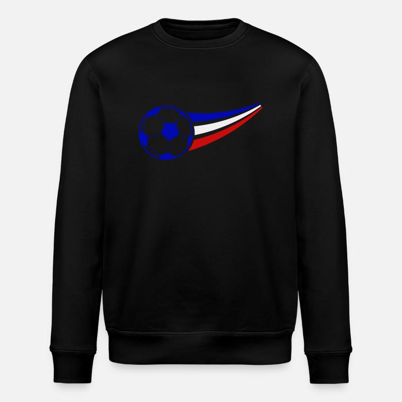 france soccer - Stanley/Stella Unisex Bio-Sweatshirt ROLLER - Schwarz
