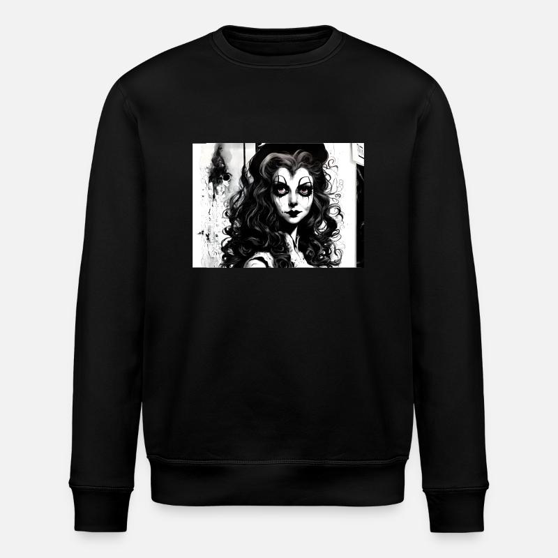 Alice #5 - Stanley/Stella Unisex Bio-Sweatshirt ROLLER - Schwarz