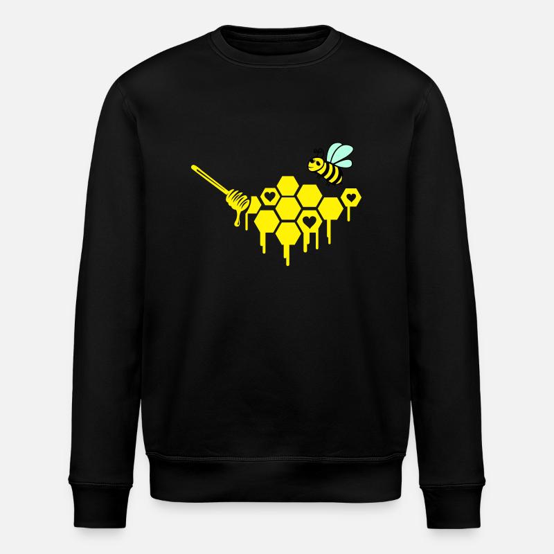 beekeeper - Stanley/Stella ROLLER Unisex Organic Sweatshirt - black