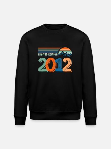 Limited edition 2012 - Stanley/Stella ROLLER Unisex Organic Sweatshirt - black