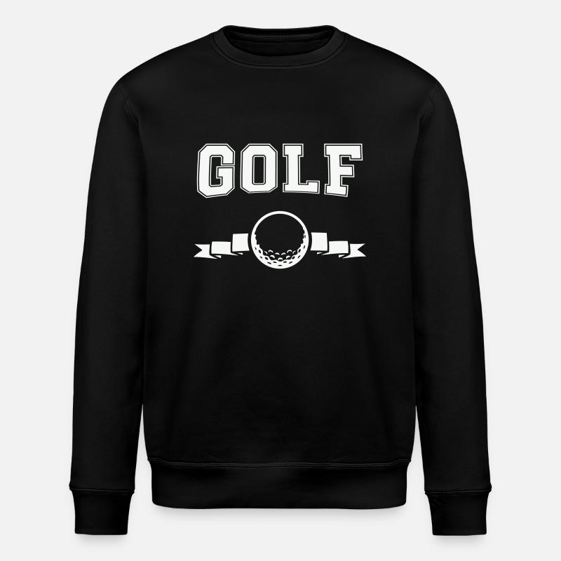 golf logo - Stanley/Stella Unisex Bio-Sweatshirt ROLLER - Schwarz