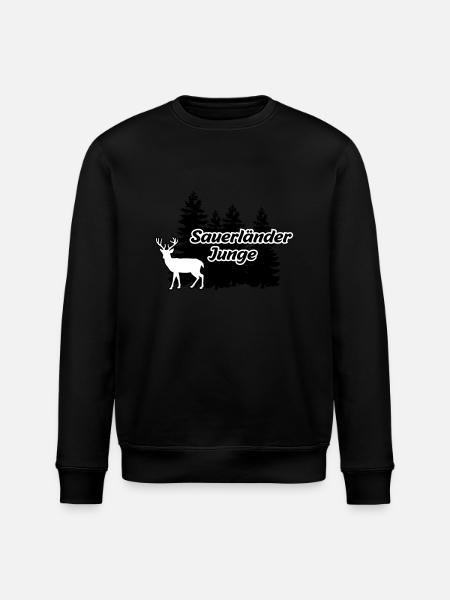 Sauerländer Junge - Stanley/Stella Unisex Bio-Sweatshirt ROLLER - Schwarz