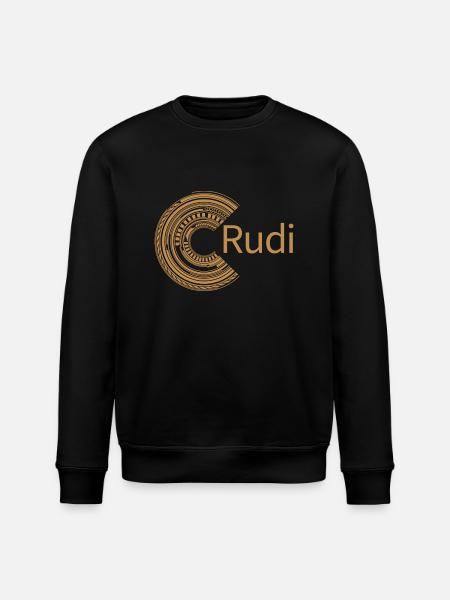 For Rudi - Stanley/Stella ROLLER Unisex Organic Sweatshirt - black