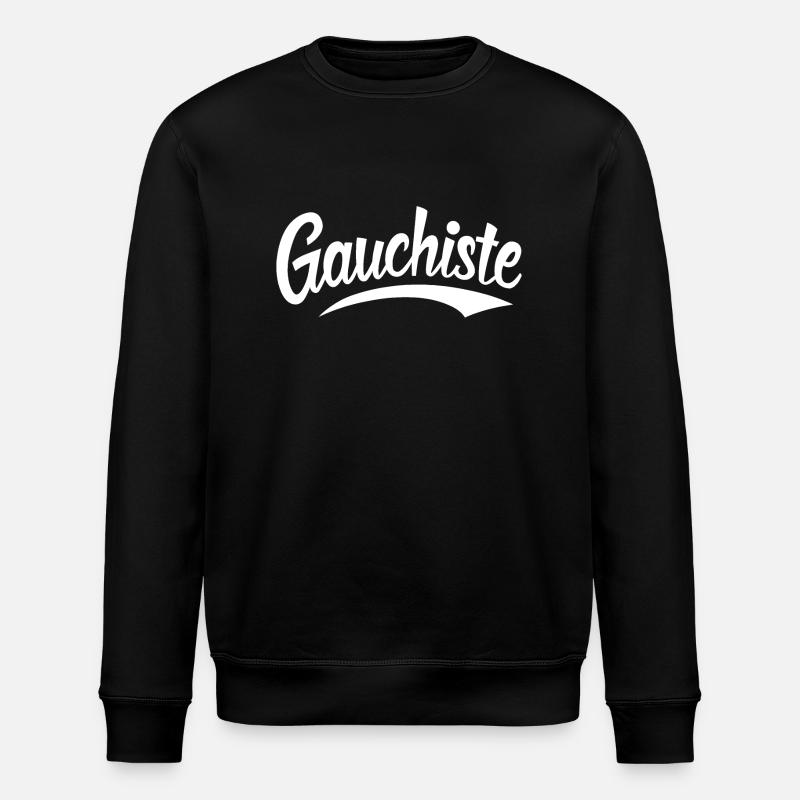 Gauchiste - Sweat bio ROLLER Stanley/Stella Unisexe - noir