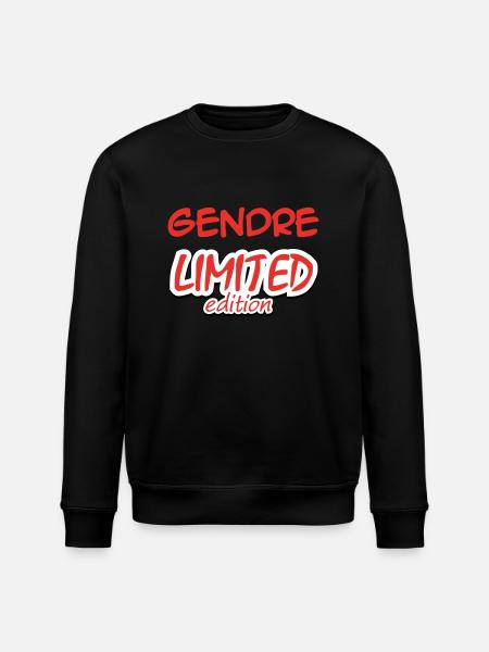 GENDRE LIMITED EDITION - Stanley/Stella ROLLER Unisex Organic Sweatshirt - black