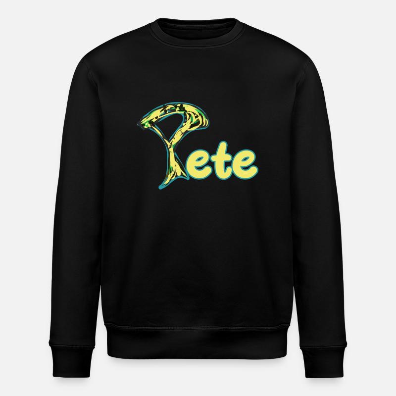 Pete - Stanley/Stella Unisex Bio-Sweatshirt ROLLER - Schwarz