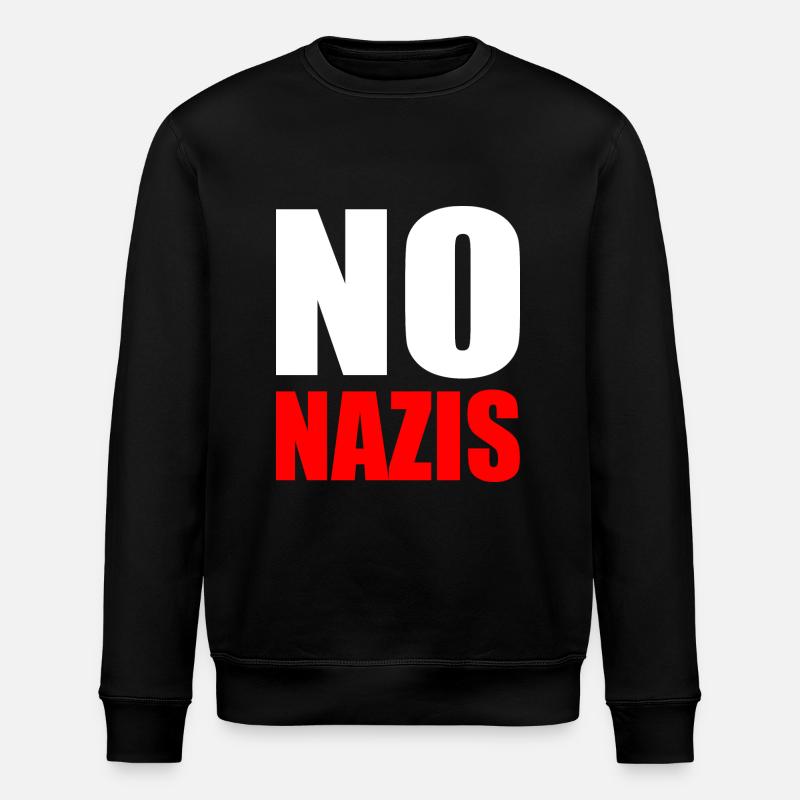 Pas de nazis - Sweat bio ROLLER Stanley/Stella Unisexe - noir