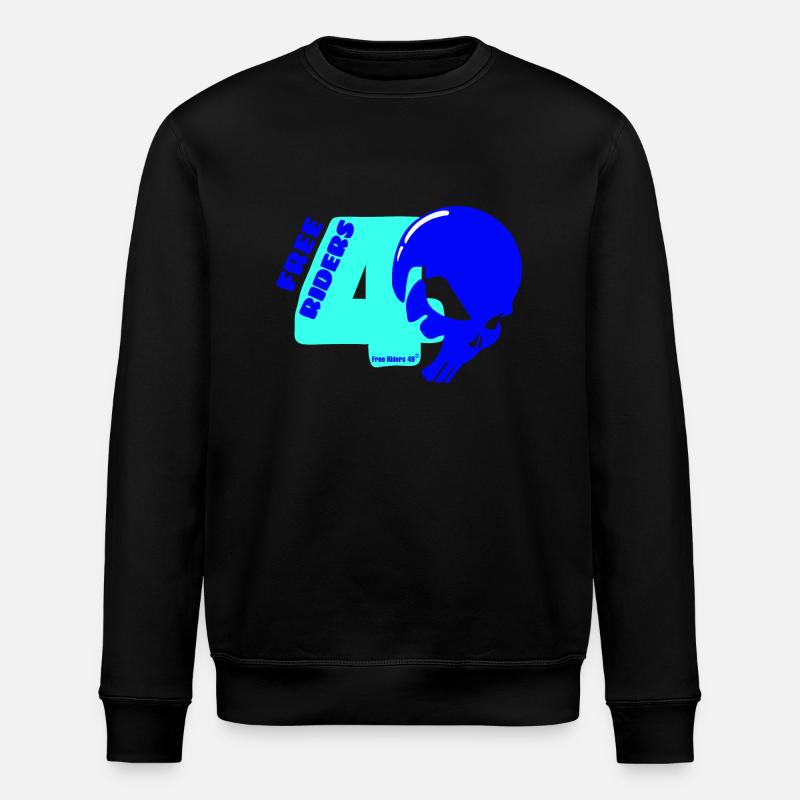 FR49 Ice Mint - Sweat bio ROLLER Stanley/Stella Unisexe - noir
