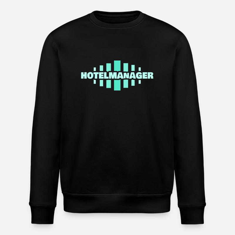 Hotelmanager als Beruf - Stanley/Stella Unisex Bio-Sweatshirt ROLLER - Schwarz
