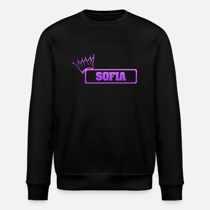 Cadeau pour Sofia - Sweat bio ROLLER Stanley/Stella Unisexe - noir