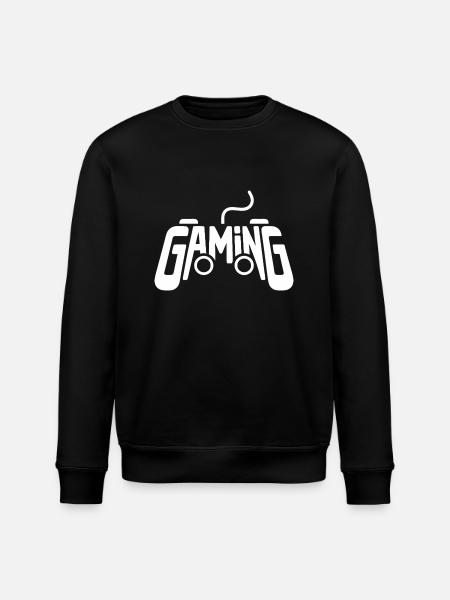 Gaming Controller Gamer Videospiel Controller - Stanley/Stella Unisex Bio-Sweatshirt ROLLER - Schwarz