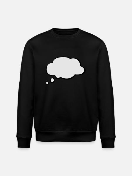 Textballoon - Stanley/Stella ROLLER Unisex Organic Sweatshirt - black