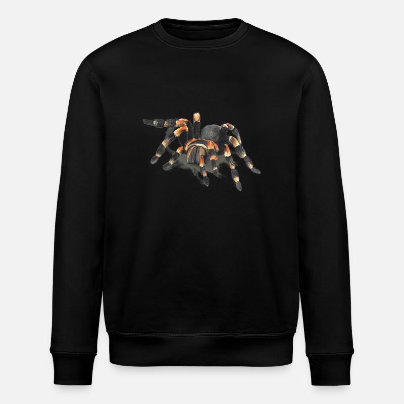 Vogelspinne - Stanley/Stella Unisex Bio-Sweatshirt ROLLER - Schwarz